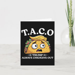 Tarjeta Trump siempre expulsa a Taco Funny Taco Trump Sh