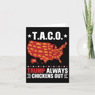 Tarjeta Trump siempre expulsa a Taco Usa M