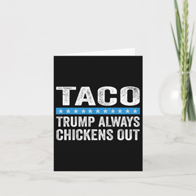 Tarjeta Trump siempre expulsa a un meme gracioso sobre el  (Anverso)