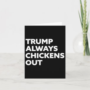 Tarjeta Trump siempre se rasa - Taco 1