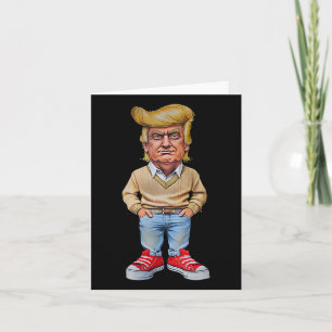Tarjeta Trump Soy sólo un chico malo Gracioso 2024 Chill G