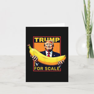 Tarjeta Trump su banana (a escala): Gracioso 2