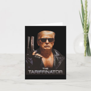 Tarjeta Trump Tariffinator Day Liberation Day Tarifa Hombr