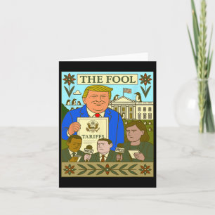 Tarjeta Trump Tarot: el tonto impone precio a Ping