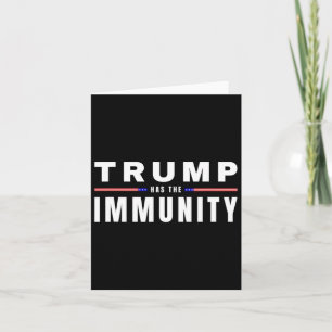 Tarjeta Trump Tiene Inmunidad Para El Año Electoral De Ee.