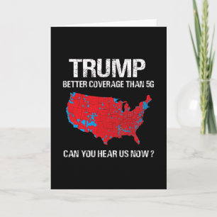 Tarjeta Trump Tiene Mejor Cobertura Que 5g Mapa Electoral 