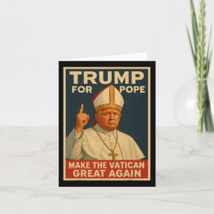 Tarjeta Trump, un hombre gracioso que quiere ser el próxim