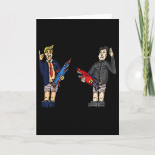 Tarjeta Trump Vs. Kim Jong-un 2020 ¿De quién es el cohete