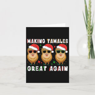 Tarjeta Trump vuelve a hacer grande a Tamale Navidad en mé
