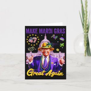Tarjeta Trump vuelve a hacer grande al Mardi Gras