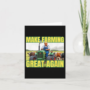 Tarjeta Trump vuelve a hacer grande el cultivo de ganado