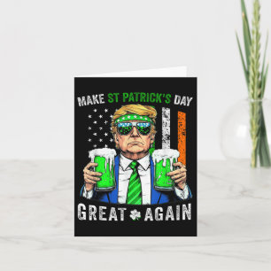 Tarjeta Trump vuelve a hacer grande el día de los sándalos