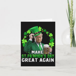 Tarjeta Trump Vuelve a hacer grande el día de los sándalos
