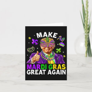 Tarjeta Trump vuelve a hacer grande el mardi gay