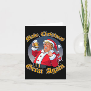 Tarjeta Trump vuelve a hacer grandes a los Navidades en 20
