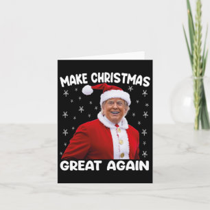Tarjeta Trump vuelve a hacer grandes Navidades a Santa Tru