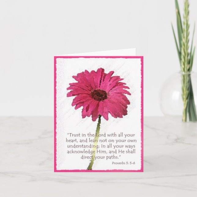 Tarjeta TrustintheLordZazzle (Anverso)