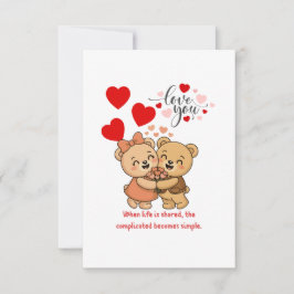 Tarjeta truth love card