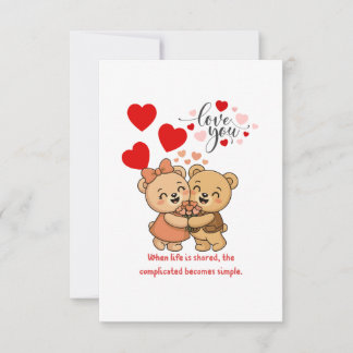 Tarjeta truth love card