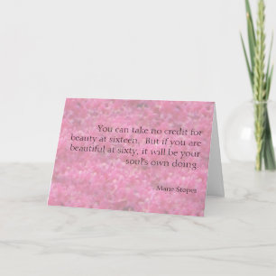 Tarjeta Tu alma te hace una hermosa carta