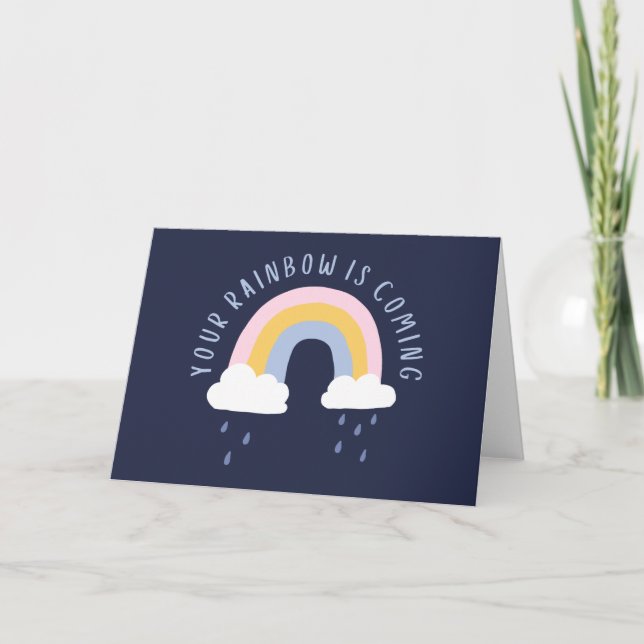 Tarjeta Tu arcoiris viene con la bolsa de regalo (Anverso)