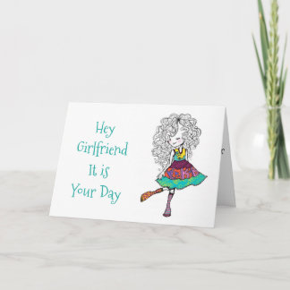 TARJETA TU DÍA ***A DEGUSTAR*** NOVIA-TU CUMPLEAÑOS