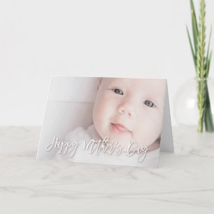 Tarjeta Tu foto amor por el día de la madre