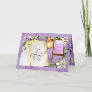 Tarjeta ¡Tu historia está a punto de comenzar!