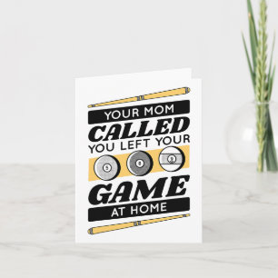 Tarjeta Tu Mamá Te Llamó Dejando Tu Juego En Casa