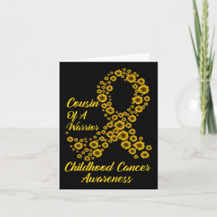 Tarjeta Tu mes de concientización sobre el cáncer infantil
