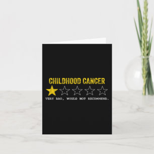 Tarjeta Tu mes de concientización sobre el cáncer infantil