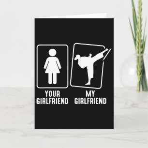Tarjeta Tu Novia Mi Novia Mma Judo Tkw Kung Fu