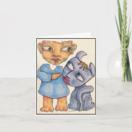 Tarjeta Tu perro te ama de Denis Gaston Art