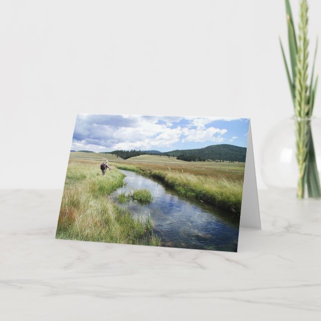 Tarjeta Tu propia foto de una excursión de pesca (Anverso)