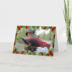 Tarjeta Tu Propia Foto Pesca Personalizada