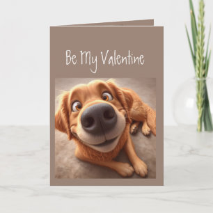 Tarjeta Tú sabes cuánto te amo perro lindo 