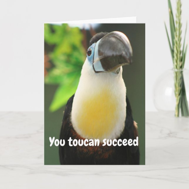 Tarjeta Tú toucan triunfar (Anverso)