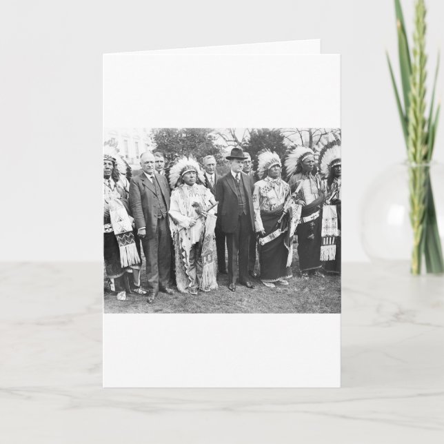 Tarjeta Tubo de paz, 1905 (Anverso)