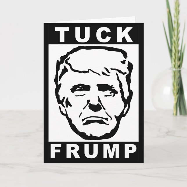 Tarjeta tuck frump (Anverso)