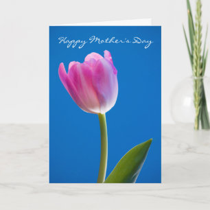 Tarjeta Tulip, feliz día de la madre