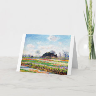 Tarjeta Tulip Fields en los Países Bajos, Monet