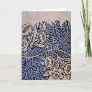 Tarjeta Tulip y Willow por William Morris