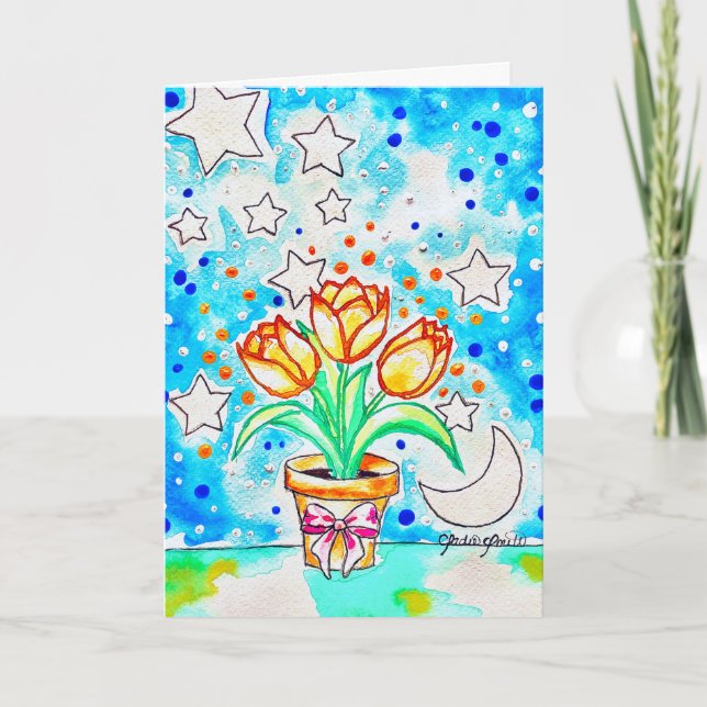 Tarjeta Tulipán (Anverso)