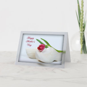Tarjeta Tulipán holandés para el día de la mamá