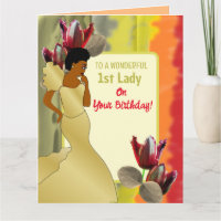 Tulipán Rojo, Aniversario de la Primera Dama afroa