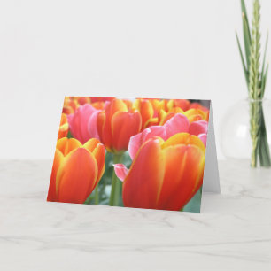 Tarjeta Tulipanes