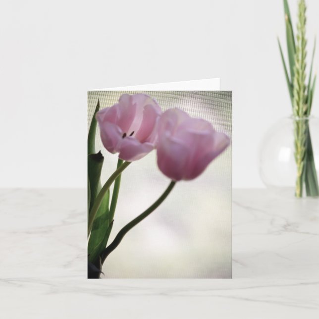 Tarjeta Tulipanes 3265 (Anverso)