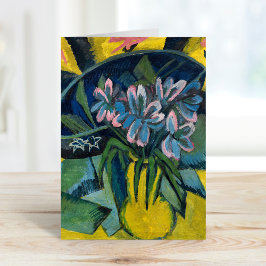 Tarjeta Tulipanes alados | Ernst Ludwig Kirchner