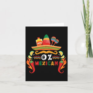 Tarjeta Tumba divertida de la Fiesta Mexicana de Cinco De 