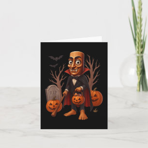 Tarjeta Tung Tung Tung Sahur Halloween Kid Costume Vampiro